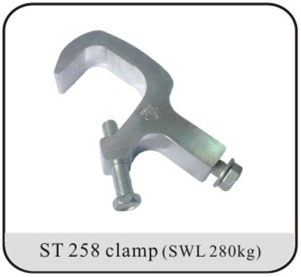 35mm Aluminum Alloy 6082 T6 Hook Clamps Hanging LED Lights 3 year Warranty