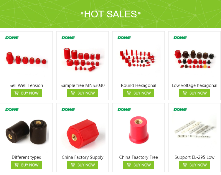 Проводник 1000V-4500V Hexagoal 20x19 изолятора поддержки шинопровода M5 DMC