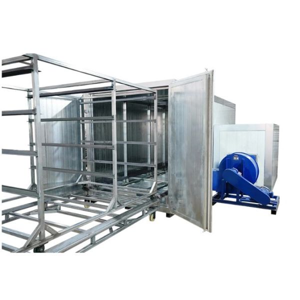 LPG/Gas Electrostatic Powder Coating Oven With Rail System