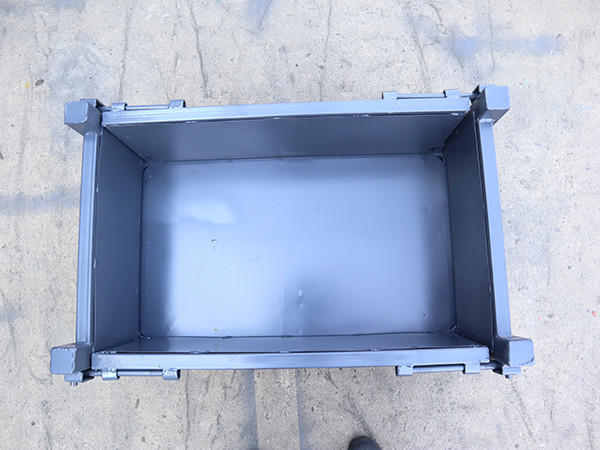 Caixa de paletes dobrável personalizada com certificado CE para produtos agrícolas