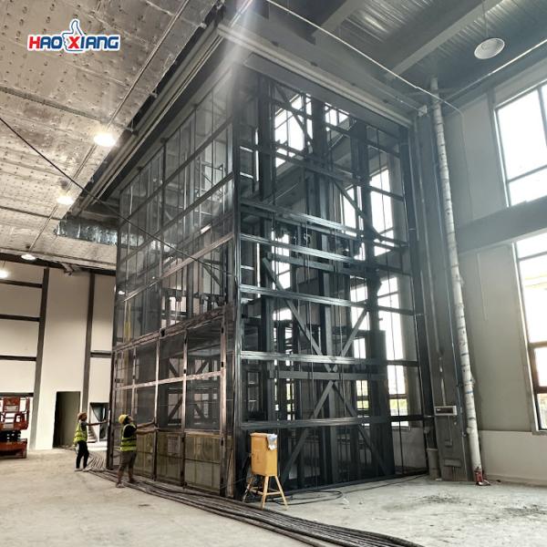 Ascenseur de fret de 20 tonnes Ascenseur de fret extérieur sur mesure