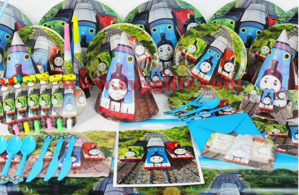 Thomas and His Friends Birthday Party Decorations For Kids Cartoon Dream Party Set Baby Shower Party Supplies
