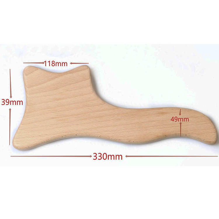 Wood Gua Sha Massage Tool for Lymphatic Drainage and Handy Scraping Shelf Life 1 Year