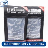 Water-Resistant Mylar Bags Stand Up Pouches For Clothing Packaging With Transparent Windows Wholesale.