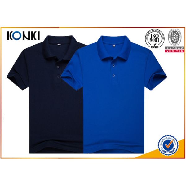 100% Cotton Fashionable Stylish Mens Golf Custom Design Polo Shirts Short Sleeve