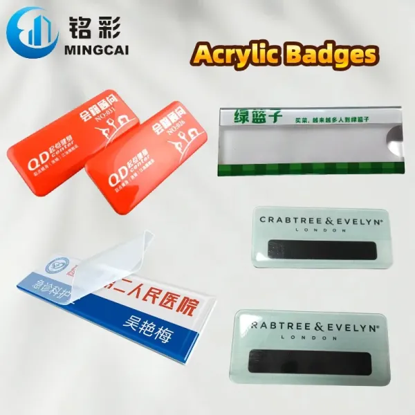 Custom Acrylic Board Graphic Overlay Label Name Plate with Screen Printing