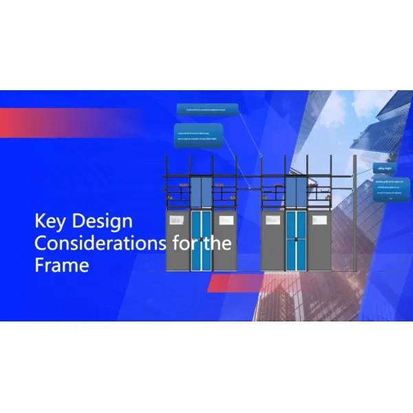 Key Design Considerations for The Frame of Hot Aisle Containment