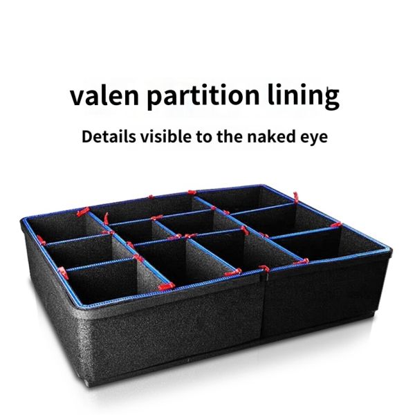 IP67 impermeable Hard Plastic Instrument Carry Tool Case Color personalizado aceptable personalizable para equipos eléctricos