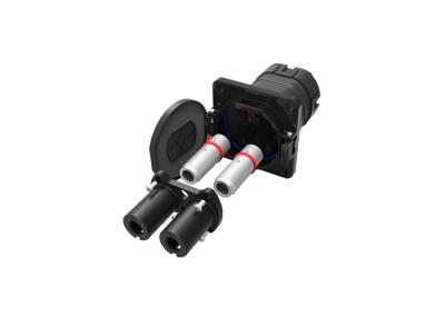 Water Resistant DC Charger Connector , 200A DC Charging Socket