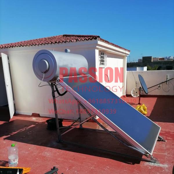 150L Flat Plate Solar Water Heater 0.6MPa Pressure Flat Panel Solar Collector