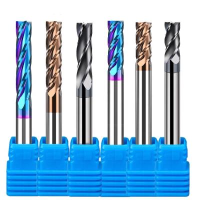 CNC Finishing Gear Module Cutter Two Flutes Tungsten Carbide End Mill 0.5mm