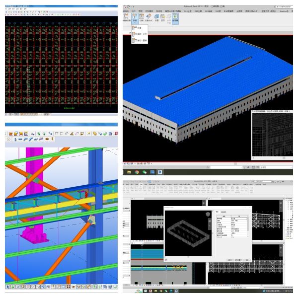 Quick Assembly Pre Engineered Steel Building Structure Wide Span Prefabricated Building