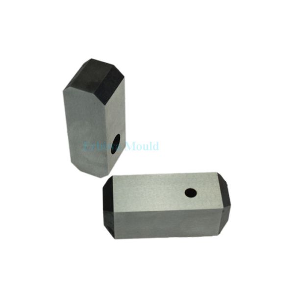 Metal Mold Spare Parts For A Silver Slider For Little Pressure , Injection Molded Parts