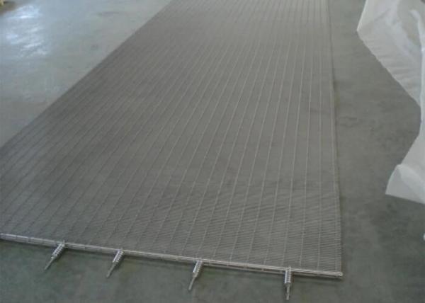 Decorative Architectural Stainless Steel Wire Mesh Facades Rectangle Hole Shape