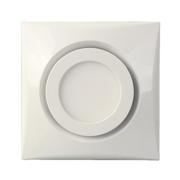 Certificação SAA LED Ventilação ABS plástico redondo difusor cone grelha centrífuga
