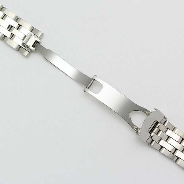 Banda de reloj de lujo del metal de la correa 316L 22m m de la banda de reloj del OEM 18m m