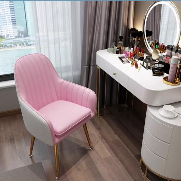 ISO9001 Household  Fabric Dining Room Chairs Ergonomic Design aging resistance