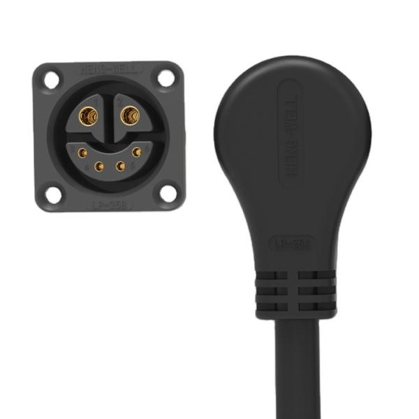 M25 Electric Bike Connector Waterproof 2 4 Pin For Signal Ebike Moto Bicycle