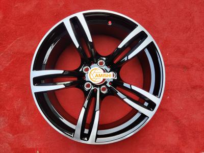BMW M4 Black 19 Inch Car Rims , 72.6 Hole Forged Aluminum Rims
