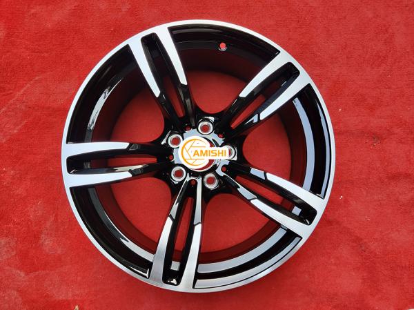 BMW M4 Black 19 Inch Car Rims , 72.6 Hole Forged Aluminum Rims
