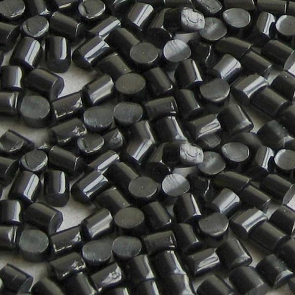 3mm Rubber Black Masterbatch Granules for Films and Sheets