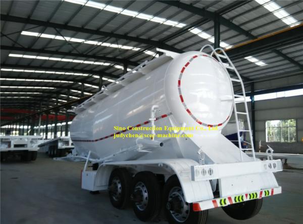 Três eixos 35m3 secam o reboque material do caminhão do petroleiro do cimento maioria do pó semi