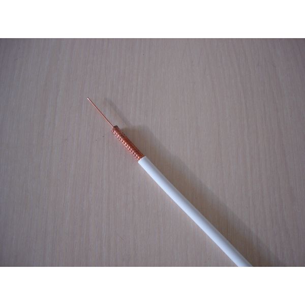 65% Braiding Coaxial Cable RG59 for CCTV 75 ohm Drop Cable with UV Stabilized