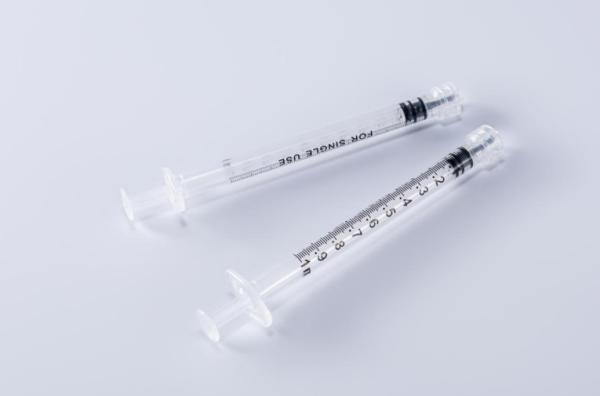 Sterile Disposable Medical Syringe Luer Lock Without Needle