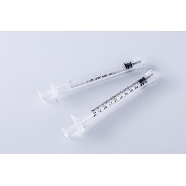 Sterile Disposable Medical Syringe Luer Lock Without Needle