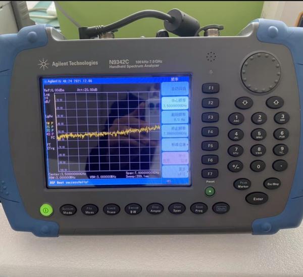 試験済み プリオーネッド 携帯キーサイト N9342C FieldFox ハンドヘルドスペクトル解析機 (HSA) 7 GHz