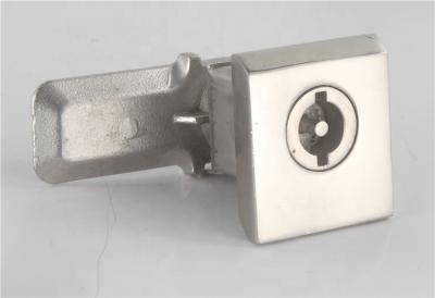 Cabeça quadrada com fechadura de chave de um quarto de volta invólucro de aço inoxidável ABS