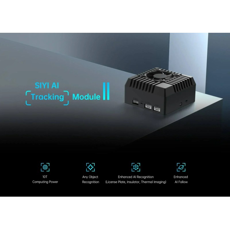 Siyi Ai 2nd Gen Tracking Module 10tops, Object/Thermal Recognition, Enhanced for Drones Uav, Computing