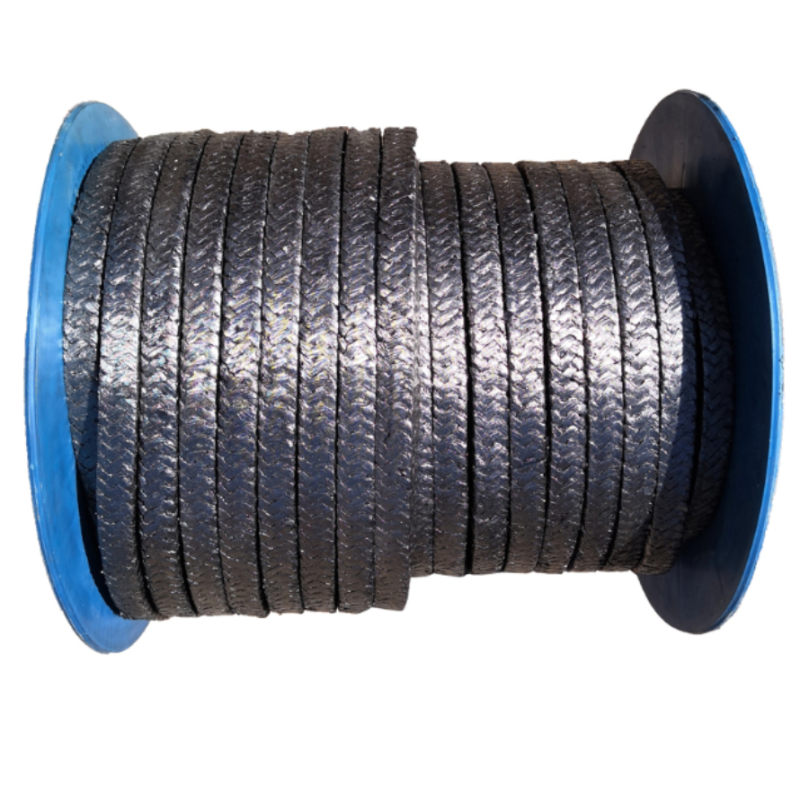 Customized 1.85 G/cm3 Graphite Rope Packing For Dynamic Seal