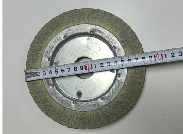 7 Inch Polyflex Encapsulated Crimped Wire Wheel Brush for Weld Cleaning