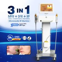 Microagulhamento RF máquina a laser para remoção de cicatrizes de acne microagulhamento fracionado