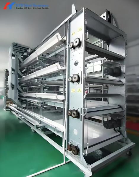 Automatic Harvesting Broiler Cage Steel Poultry Houses