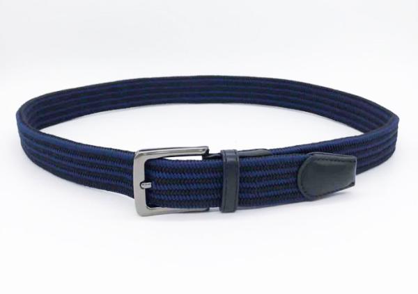 Blue Color Polyester Webbing Belt Casual Style Fashion Design 234g Weight