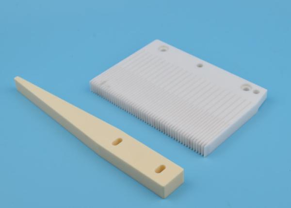 Chemical Corrosive Zirconia Ceramic Quartz Wafer Boat In Semiconductor Chip Processing