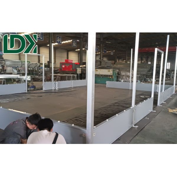 Customized Portable European Football Field Cage Movable Mini Cage For Fewer Players