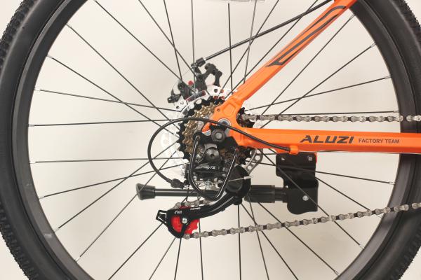 21 Speed Carbon Steel 24 Mountain Bike With Disc Brakes