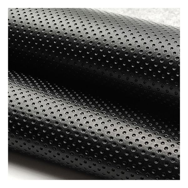 Wear Resisting Pvc Punched Leather Artificial Synthetic Leather Luggage Bag Chair Sofa Leather Fabric
