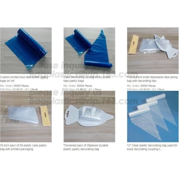 PE Plastic Icing Piping Cake Decorating Pastry Bag Candy Making Bags, Cake Cream, Decorating, Pastry Bags, Piping, Pastr