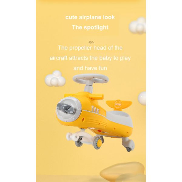 Поездка на игрушку стиль пластиковый ребенка баланс автомобильной тележки игрушки с сбалансированным скутером велосипед