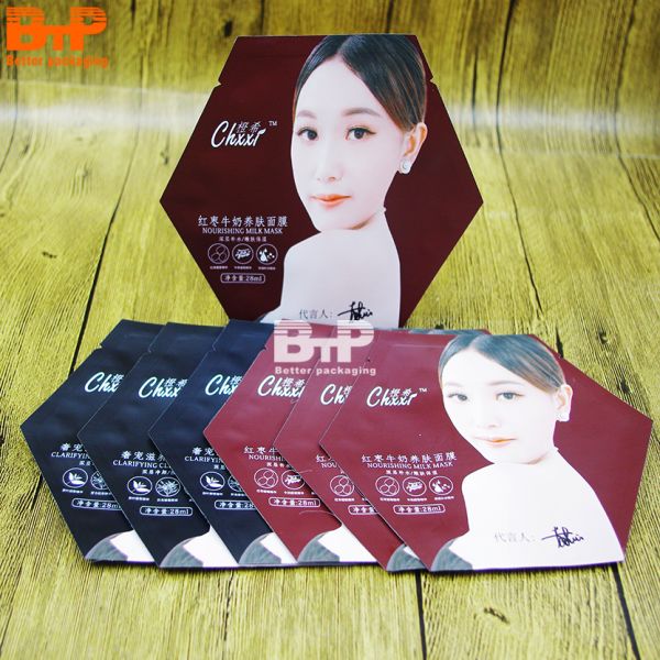 Custom Printed 3.5g 7g PE Die Cut Plastic Packaging Unique Irregular Shaped Ziplock Mylar Bag Smell Proof Food Packing