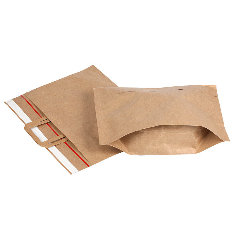 Настроенный логотип Kraft Paper Envelope Mail Bag Перерабатываемый коричневый Kraft Paper Mail Bag