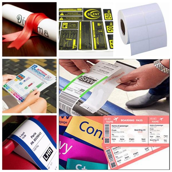 Tree - Free Paper One Side Thermal Coated Synthetic Paper Petroleum - Based Resins