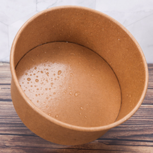 Kraft Paper Bowls With Lid, 25 Oz Disposable Soup Salad Serving Bowls, To Go Food Container For Party Dessert