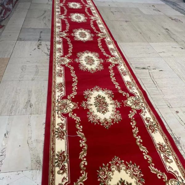 Muslim Wall to Wall Prayer Carpet Roll in Prayer Mosque Style for Mosque