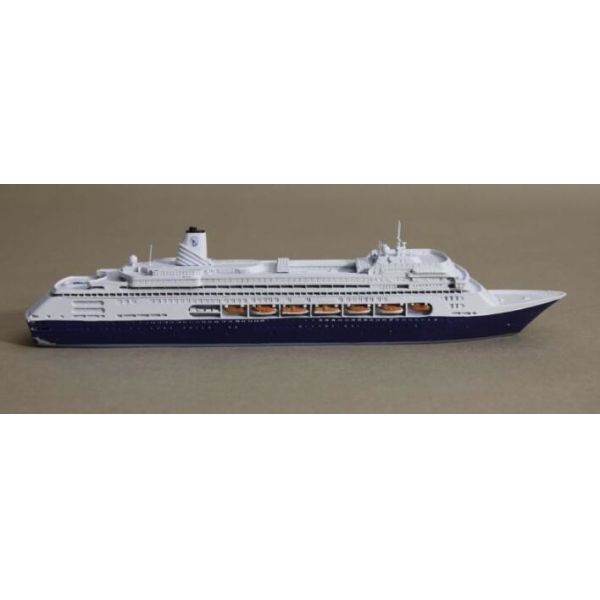 Alloy Casting Coast Guard Ship Models , ABS MS Volendam Cruise Ship For Gift