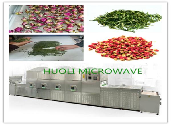 Auotmatic Microwave Dehydrator For Green Tea , Black Tea , Moringa Leaves